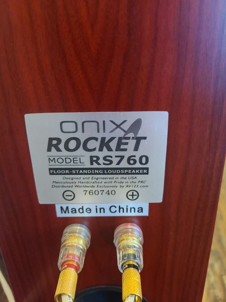Onyx Rocket RS760 Floorstanding Loudspeakers