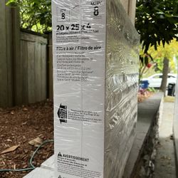 Furnace filter 25 X 20 X 4