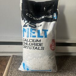 25 Pounds of Calcium Chloride Crystals