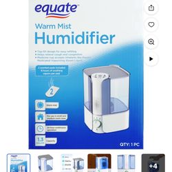 Warm Mist Humidifier With Scent Tray
