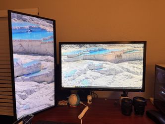 Acer And Lg Monitor