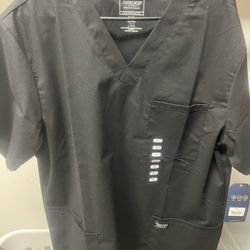 Men scrub Top- Long Large 