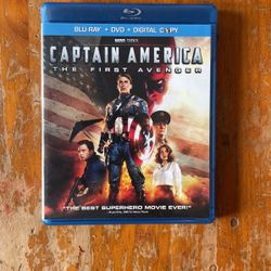 Captain America on Blu-ray disc