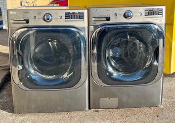 LG  washer and dryer