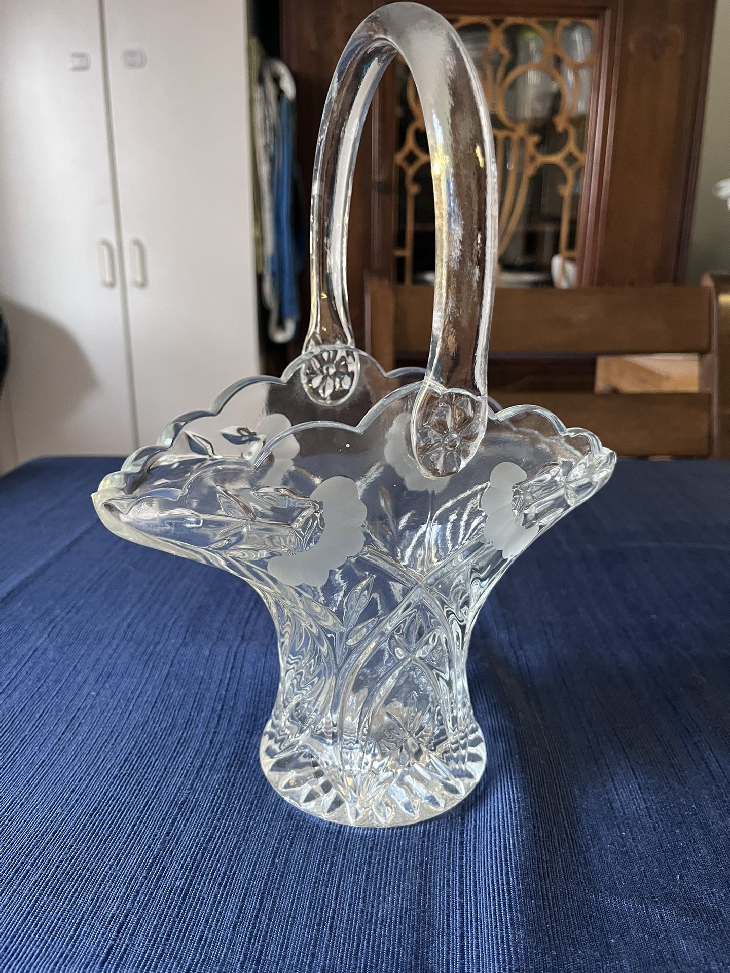Princess House Crystal Basket