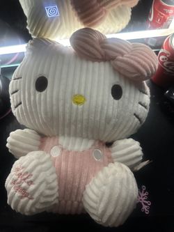Corduroy Hello Kitty Plushie