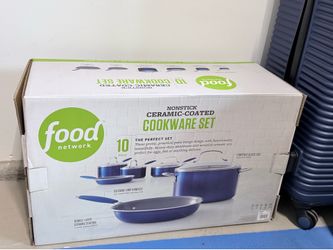 Food Network Ceramic Coated Cookware Set