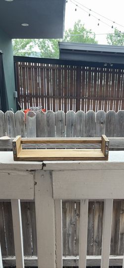 Wooden Floating Wall Shelf
