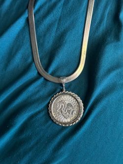 .925 silver necklace & pendant