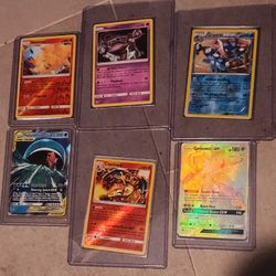 Holographic Pokemon Card collection