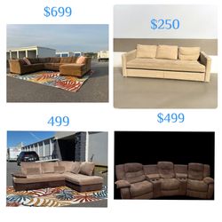 Free Delivery 🚚✅ Sectionals, Sofas, Couches 