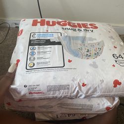 Huggies Size 1 2 Packs