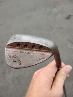 Raw Callaway Mack Daddy4 60 Degree Wedge! Golf Clubs!