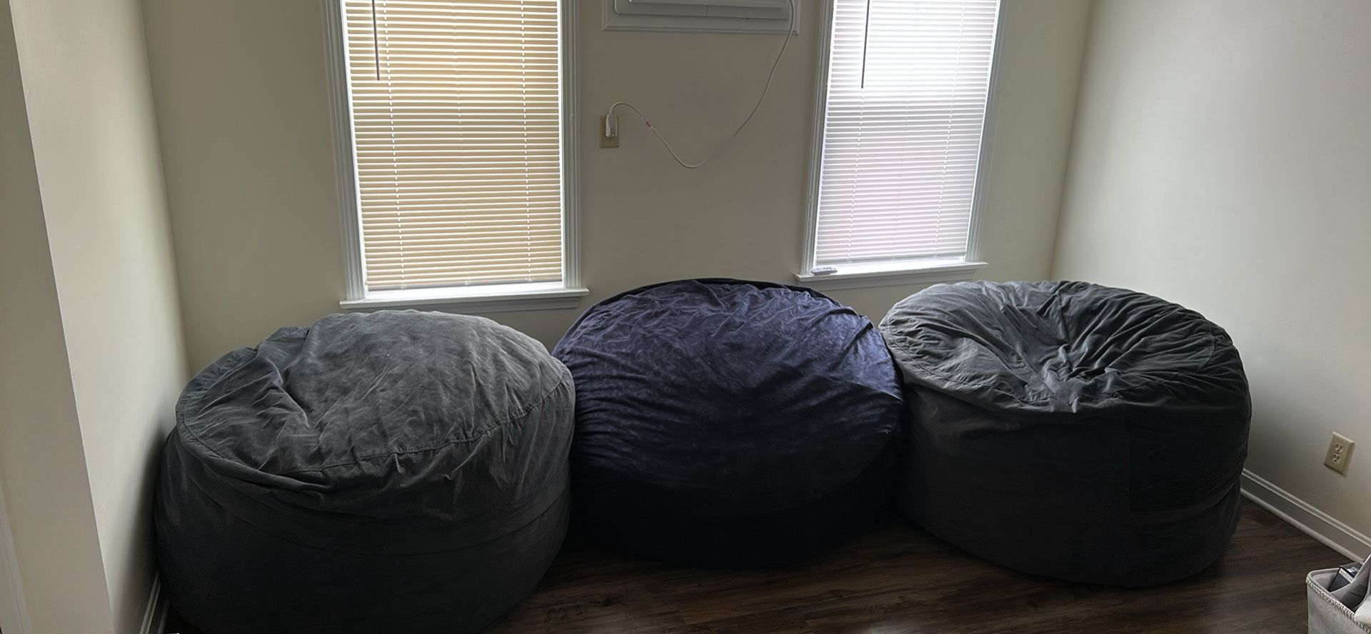 Giant Bean Bag Chairs - $70 each or $170 for all 3