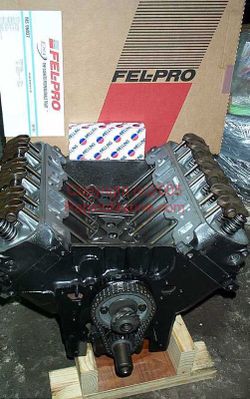 4.3L ENGINE pre. 1986 marine chevy casting 177 (2 piece rear main seal)