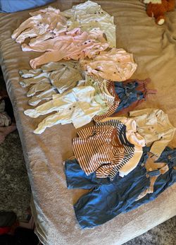 Girl Baby Clothes Lot 35+ Items Newborn, 0-3M, + 3-6M Sizes  Baby Clothing