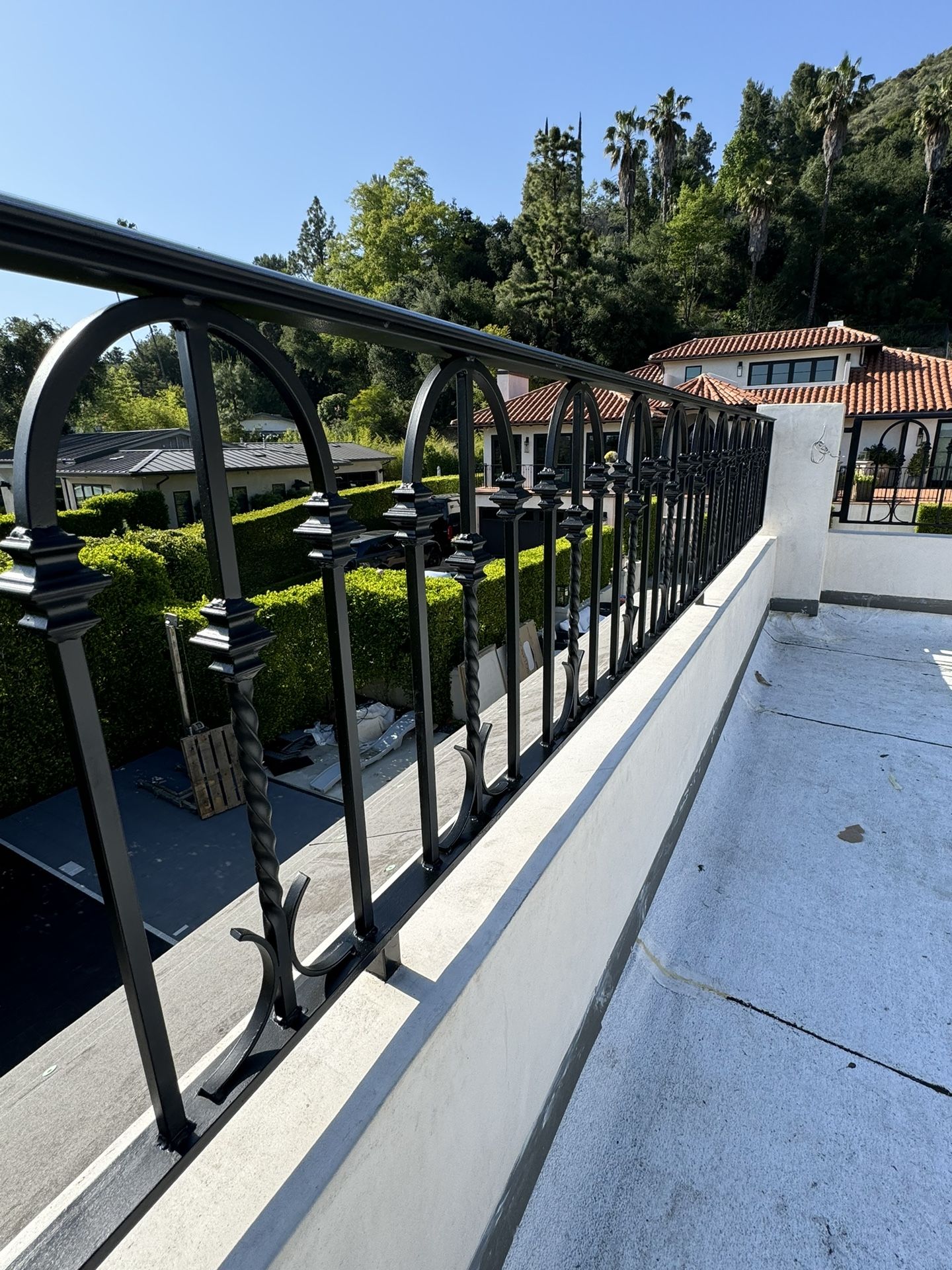 Iron Gates And Fence