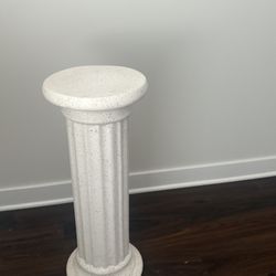 White Pedestal/Column 