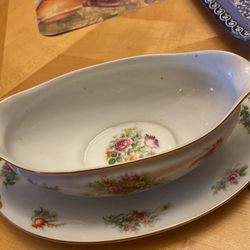 Occupied Japan Gravy With Underplate