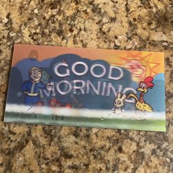 Fallout 76 Small Lenticular Sign