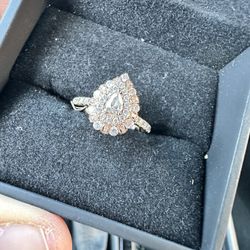 Real Diamond Ring For A Woman 