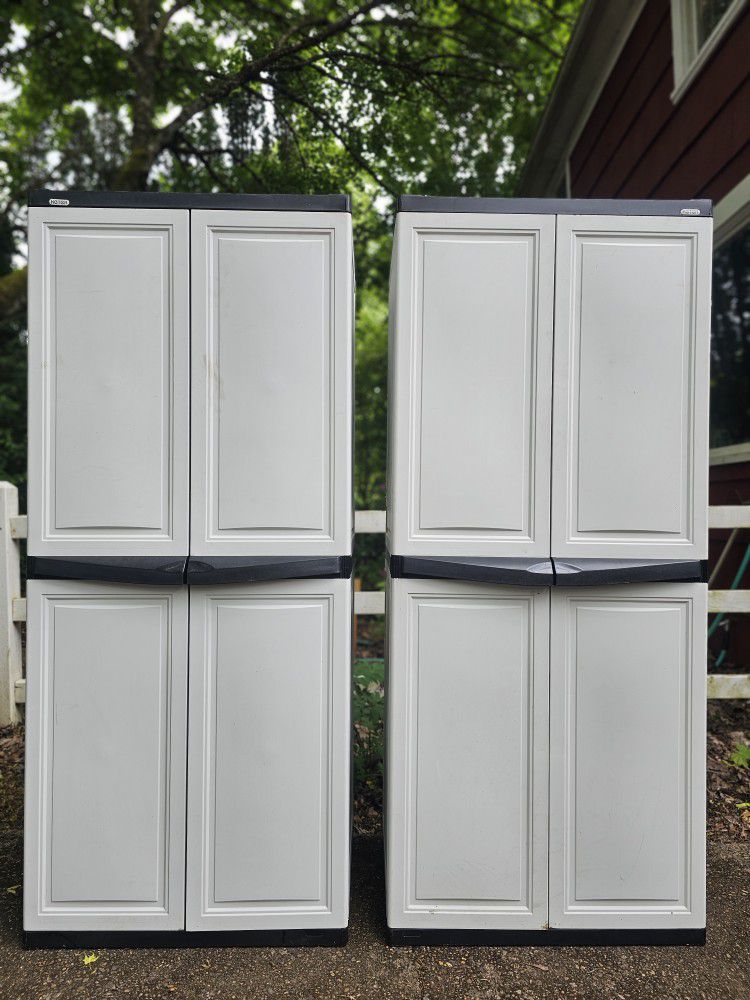 PENDING -Keter Storage Utility Cabinets