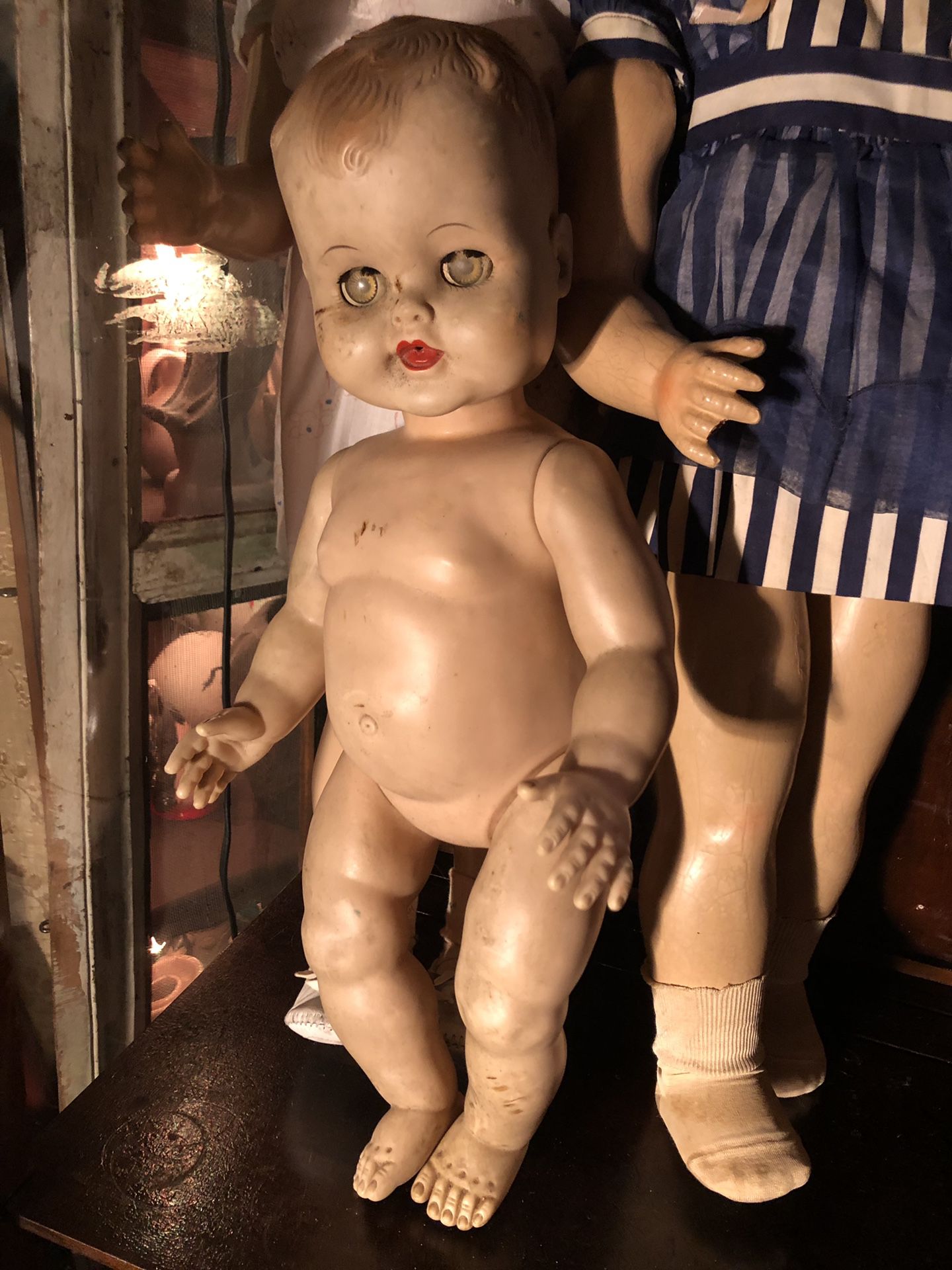 Antique Large Vintage Baby Doll Toy
