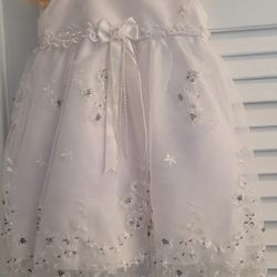 Baptism Dress 12-18 Months 