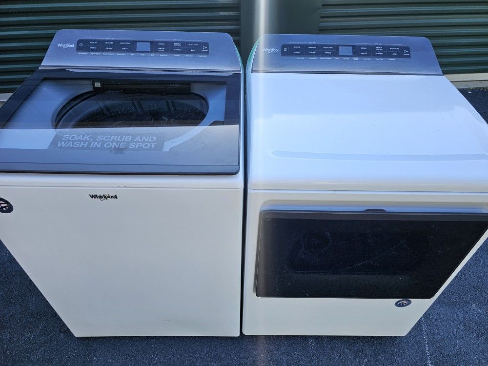 Whirlpool Washer And Dryer