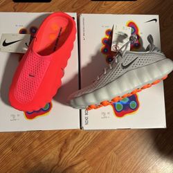 Nike Mind Slides 001 And Sneaker 002