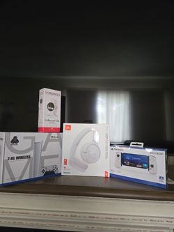 *New Bundle *Playstation Backbone, JBL headphones,Mykronoz Smartwatch,  and Game console