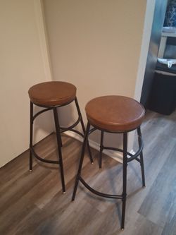 Bar stools.