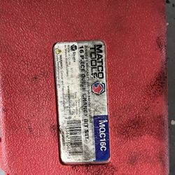 Matco Tools 16 Piece Bit Set 