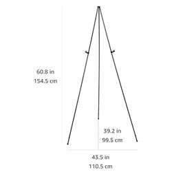  Easel and 10ftx10ft Backdrop 