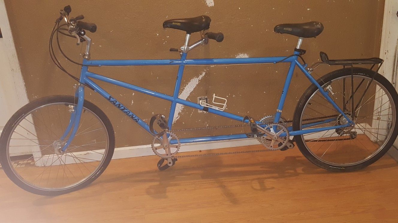 Santana Sovereign tandem bike with MTN rack by Blackburn for Sale in ...