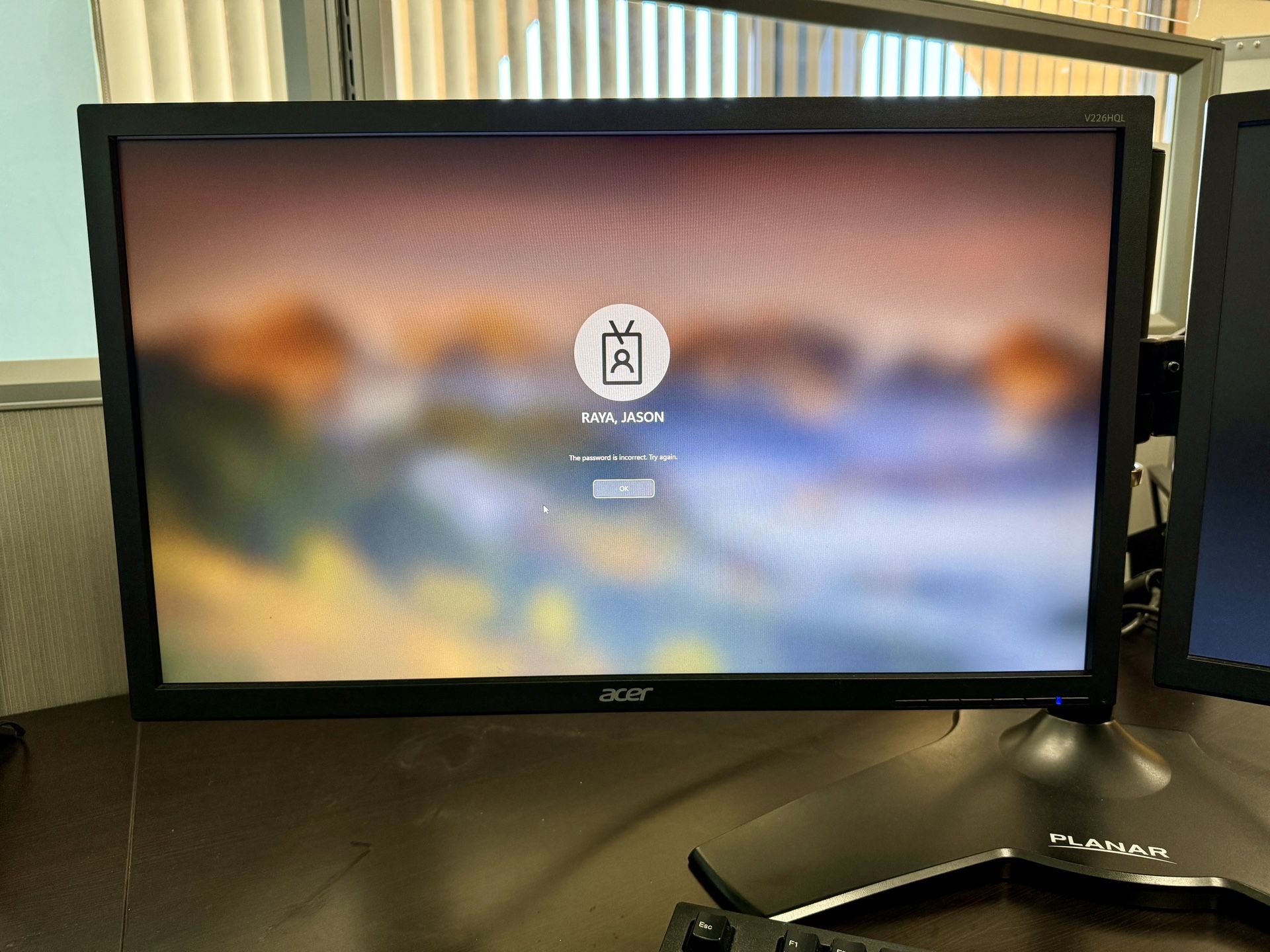 Acer V6 V226HQL 21.5-inch Full HD Black Computer Monitor