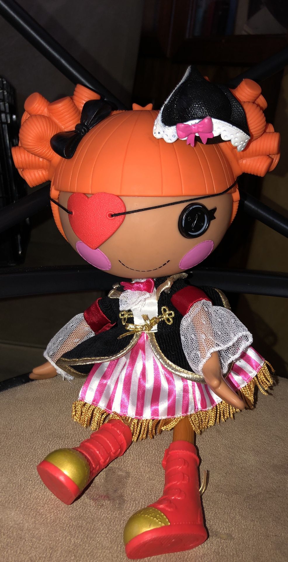 Lala Loopsy pirate full size doll complete outfit