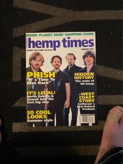 Hemp Times Magazine Summer 1999 Phish Cover