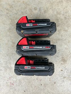 Milwaukee M18 REDLITHIUM  Compact Batteries