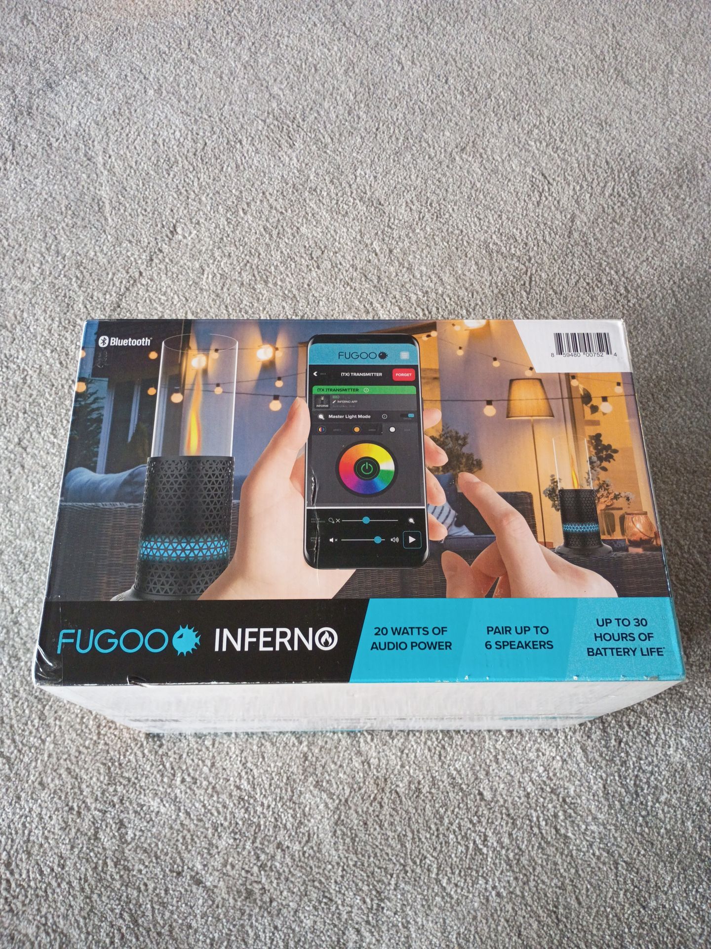 New fugoo inferno Bluetooth speaker