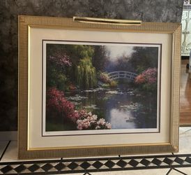 Monet Picture With Light