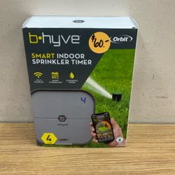 BHYVE 4 STATION SMART INDOOR SPRINKLER TIMER.