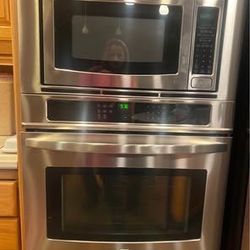 Kenmore Elite Microwave and Oven
