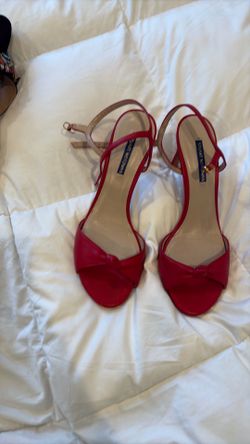 10-red strappy heel Stuart Weitzman