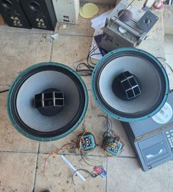 Altec 604c speaker w/New Original Factory OEM Recone/ original diaphragm and n1600a crossover network pair working