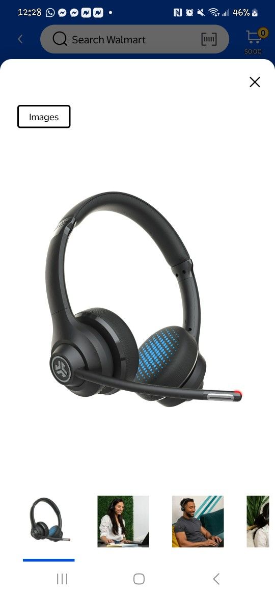 JLab Wireless Headset With Microphone