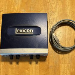 Lexicon Alpha Audio Interface