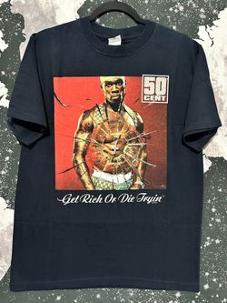 50 Vent Get Rich Or Die Tryin’ Rap Album Shirt