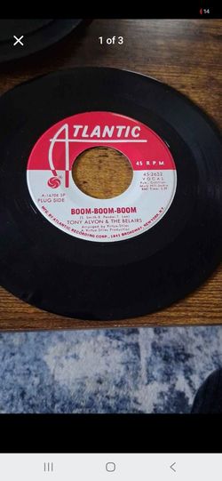 Rare Tony Alvon BOOM BOOM BOOM record