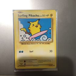 Surfing Pikachu 